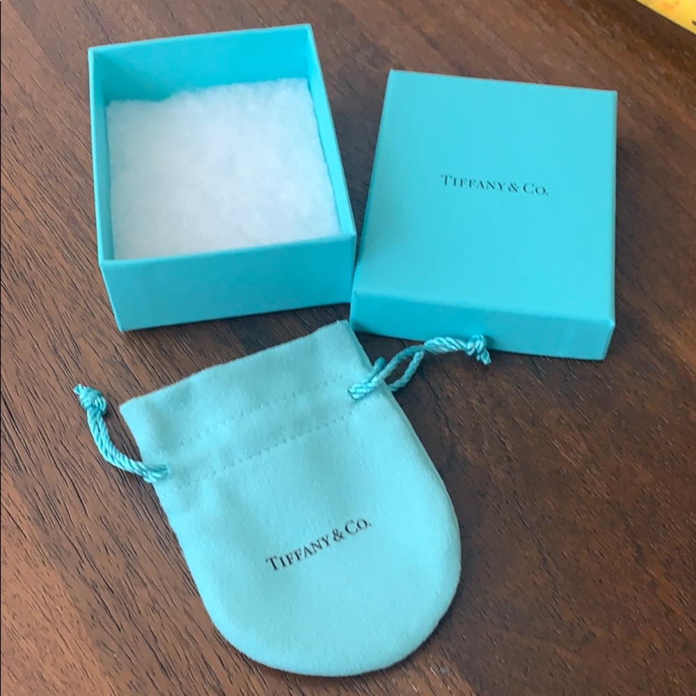 COPY - Tiffany & Co empty box + pouch